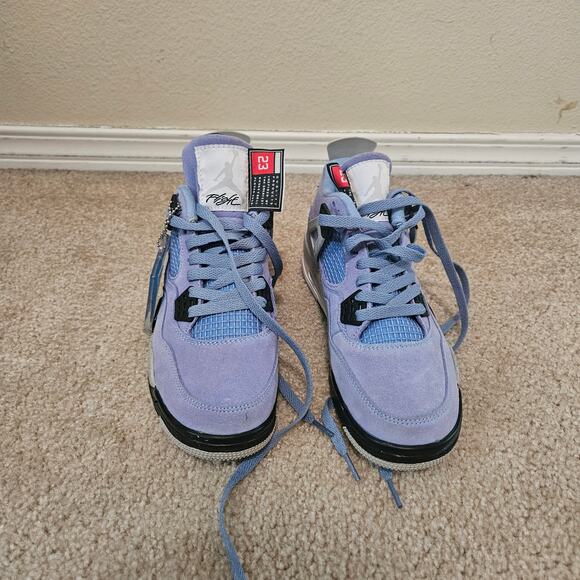 Nike Air Jordan 4 Retro 'University Blue' 7 - Picture 2 of 12